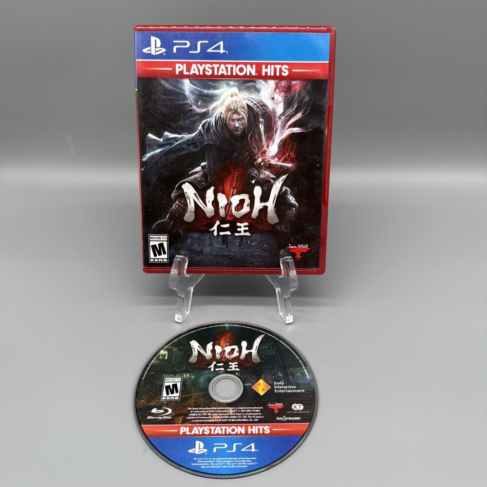 Nioh PlayStation 4 PS4 PlayStation Hits Complete CIB Tested